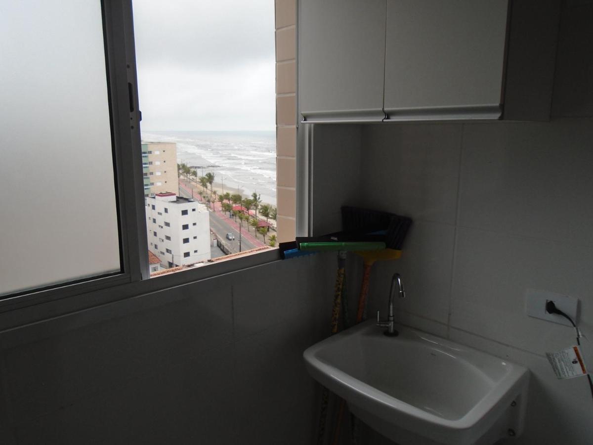 Apartamento Em Mongagua, Frente Ao Mar Exterior foto